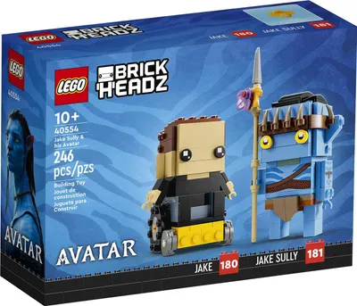 Produktbild von LEGO® Brickheadz 40554 Jake Sully und sein Avatar