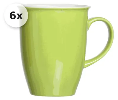 Produktbild von Becher 320ml 6er Set Doppio grün