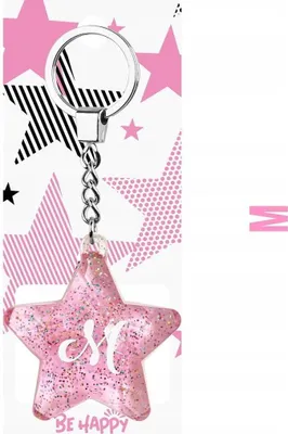 Produktbild von Schlüsselanhänger „Sternchen M“ – Be-Happy Gifts