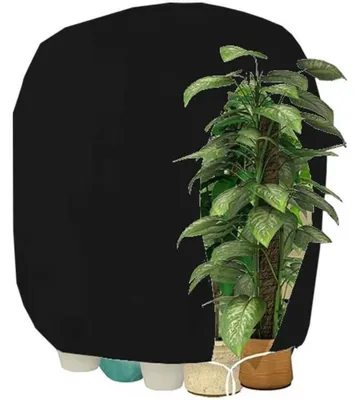 Produktbild von Pflanzen-Winterschutzhaube mit Reißverschluss 120 x 180 cm Schwarz