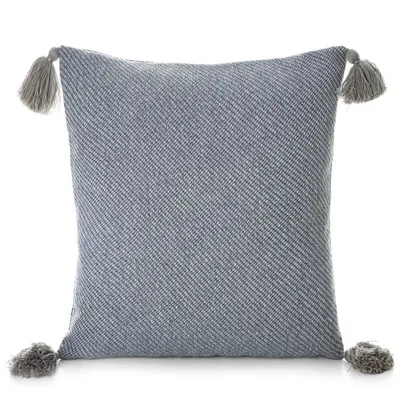 Image de Housse de coussin décorative Coussin de canapé POLY 06 45x45 gris clair