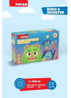 Zdjęcie produktu dla Magnetyczna zabawka, stwórz potwora