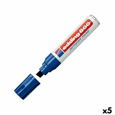 Produktbild von Edding 800 Permanent Marker Blue, Blau