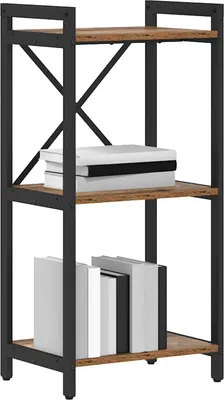 Produktbild von vidaXL Bücherregal Altholz 40 x 30 x 85 cm Holzwerkstoff