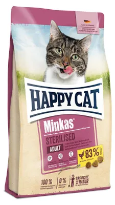 Produktbild von Happy Cat Minkas Sterilised, Adult, 10 kg, Antioxidantien enthalten