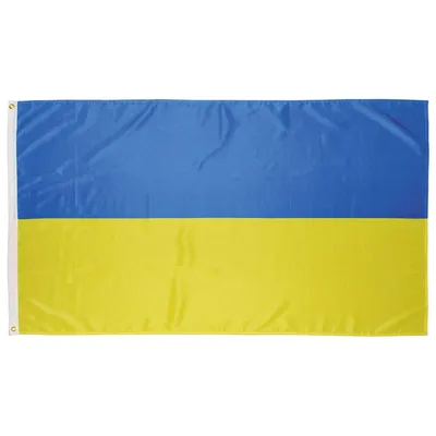 Zdjęcie produktu dla Flaga, Ukraina, poliester, rozmiar 90 x 150 cm