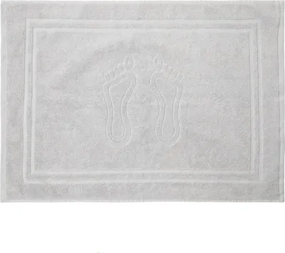 Produktbild von Schmutzfußmatte Fußmatte CORNEL Hotelfußmatte Baumwolle grau 50x70 cm HOMLA