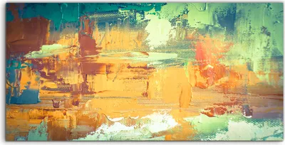 Produktbild von Coloray Acrylbild 140x70  Wandbild Acrylbilder Deko abstrakte farbenfrohe Abstraktion