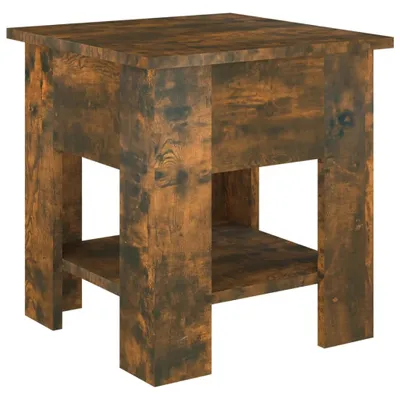 Produktbild von vidaXL Couchtisch Räuchereiche 40x40x42 cm Holzwerkstoff
