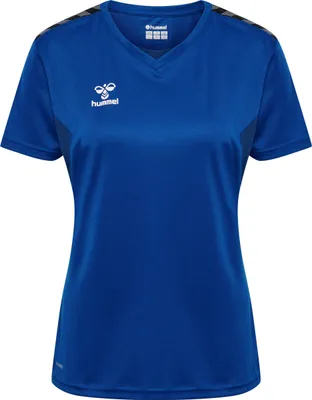Produktbild von Hummel Authentic PL Trikot Damen, blau, L