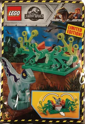 Produktbild von LEGO JURASSIC WORLD Young Raptor Hideout, Jurassic Park Limited Edition