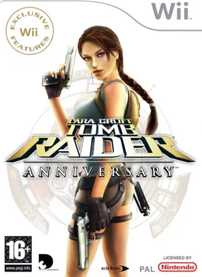 Produktbild von Eidos Tomb Raider Anniversary, Nintendo Speicherkarte, Action/Abenteuer, M (Reif)