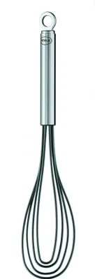 Obrázok produktu pre RÖSLE 95656, Plochá metla, Čierna, Nerezová oceľ, Silikón, Nerezová oceľ, Nerezová oceľ, 220 °C, 65 mm