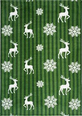 Produktbild von Gözze Winterdecke Scandic zum Kuscheln und Wohlfühlen grün 150x200 cm