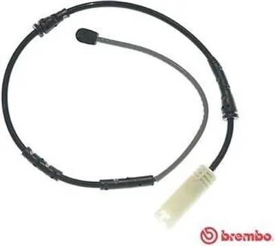 Produktbild von BREMBO A 00 438 Warnkontakt Bremsbelagverschleiß 675mm Vorne für BMW X1 (E84)