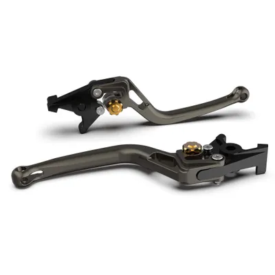 Produktbild von Kupplungshebel LSL BOW L57R mit ABE für Honda CRF Africa Twin 1000 ccm Bj. 2016 - 2019, Farbe Hebel:anthrazit, Farbe Versteller:gold