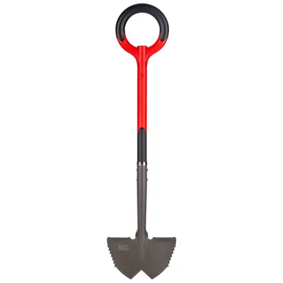 Produktbild von Root Slayer Rasenkantenstecher, 25 cm Arbeitsbreite, Kantenstecher, Klinge mit Zähnen zum Schneiden der Wurzel, rot