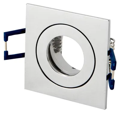 Produktbild von LED Einbaustrahler Spots 45x45mm Badezimmer IP65 Chrom