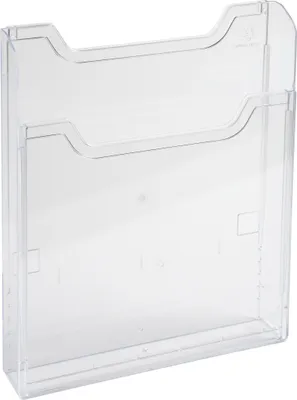Image de Exacompta 12x Distributeur de prospectus vertical A5 Cristal 65058D