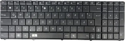 Produktbild von DEUTSCHE - Schwarz Tastatur Keyboard version 4 kompatibel für ASUS Pro64JQ, Pro78J, R503A