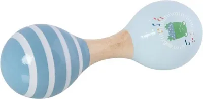 Produktbild von Goki Maracas - Frosch Holzmusikinstrument für Kinder