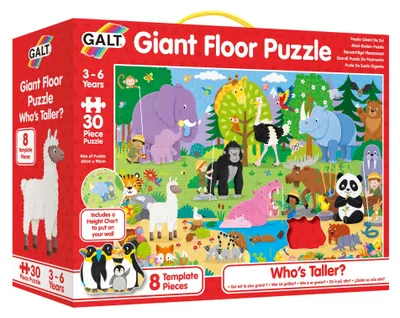 Produktbild von GALT Giant Floor Puzzle Wer ist grö ß er?  30 Puppen
