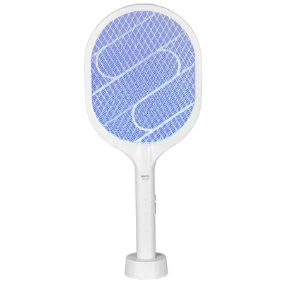 Zdjęcie produktu dla Elektryczna packa na muchy Vayox UV IKV-959 | 2 tryby | biały
