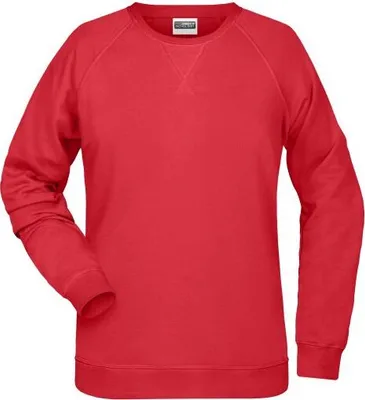 Produktbild von Klassisches Sweatshirt mit Raglanärmeln red, Gr. L