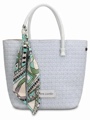 Imagen del producto de Bolso de mano para mujer Pierre Cardin, modelo Aveline, de cuero vegano acolchado