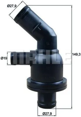 Image de Thermostat, liquide de refroidissement MAHLE TH 55 87