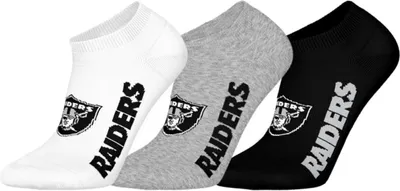 Produktbild von Las Vegas Raiders 3pk Sneaker Socks