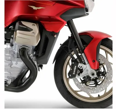 Produktbild von PUIG 21643N Verlängerung des vorderen Schutzblechs  passend fuer MOTO GUZZI V100 MANDELLO Schwarz