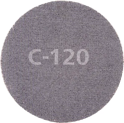 Produktbild von wolfcraft 5 Haft-Gitterleinen K120 Durchmesser 225 mm
