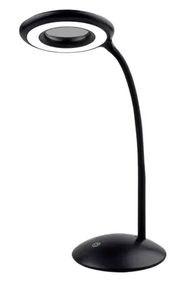 Obrázek produktu pro Stolní lampa LED s lupou, Ø 14,8 cm, černá