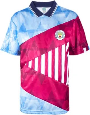 Produktbild von Trikot Manchester City Herren Mcfc Fw 1998 Auswärts T-Shirt Burgund Mix - L