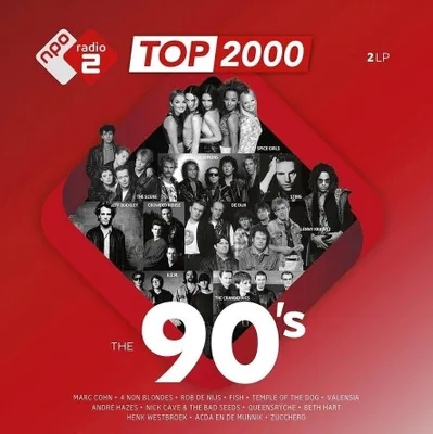 Immagine prodotto di Various Artists - Top 2000 - The 90's (Dirty Pink Coloured) (2 LP)