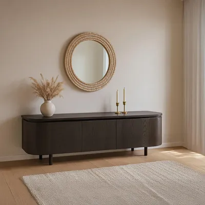 Productafbeelding van Livingfurn Tv-meubel Tobago Eikenfineer 170cm