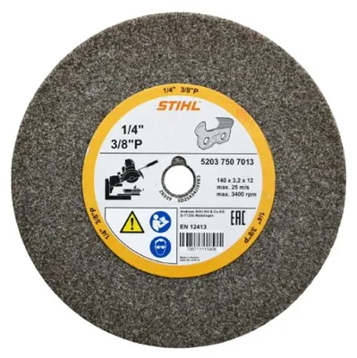 Produktbild von Stihl USG HOS Formschleifscheibe 1/4" 3/8"P 140x3,2x12 - 52037507013