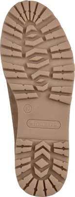 Produktbild von Tamaris Damen Stiefelette Chelsea Boot flacher Schuh Leder modisch 1-25401-41, Größe:40 EU, Farbe:Braun