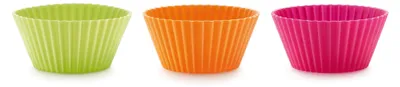 Imagen del producto de Moldes para muffins Lékué Classic, 7 cm, juego de 6 unidades, de varios colores (0240100SURM033)