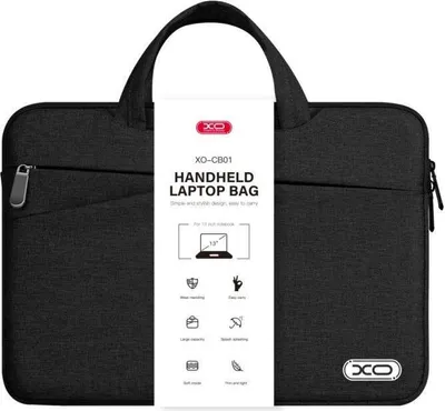 Immagine prodotto di Marsupio per Laptop XO CB01 - Elegante e Protettivo fino a 13" - Nero KP32790