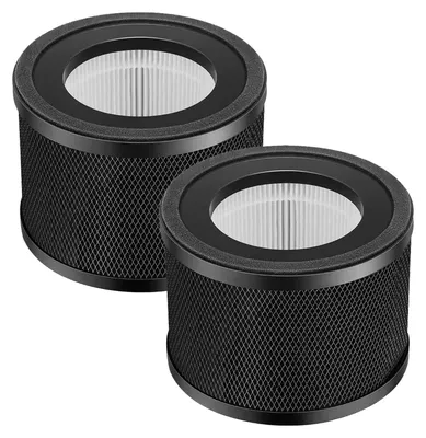 Ersatzfilter für Luftreiniger, HEPA+Aktivkohle, 2 Stück