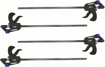 Produktbild von 4x Schnellspannzwinge 300 mm Einhandzwinge Klemmzwinge Schraubzwingen