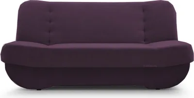 Produktbild von MOEBLO Schlafsofa PAFOS – Sofa Kippsofa Klappsofa Click-Clack Couch mit Bettkasten und Schlaffunktion (BxHxT): 192x90x87 cm (RINO 22- Violett)