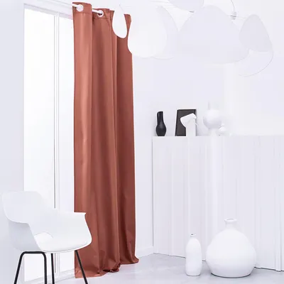 Produktbild von TODAY Essential Uni Wärmeisolierender Vorhang - 140 x 240 cm - Terrakotta
