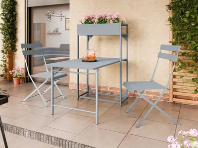 Obrázok produktu pre Nábytok na balkón AMARILLO - šedý