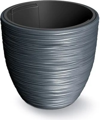Produktbild von Blumentopf mit Einsatz FURU anthrazit 34,9 cm