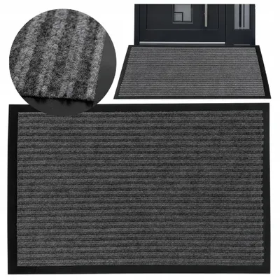 Produktbild von Deco4Home Entree Fußmatte | 120x180cm | Grau