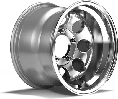 Zdjęcie produktu dla Polerowana felga aluminiowa 10x15 Koło Alurad DuraTrail Jeep CJ 76-86