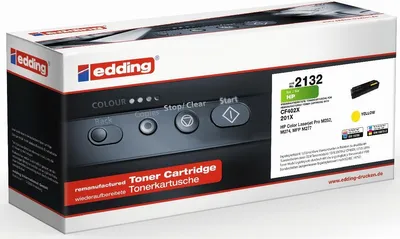Produktbild von edding Toner 18-2132 wie HP CF402X gelb